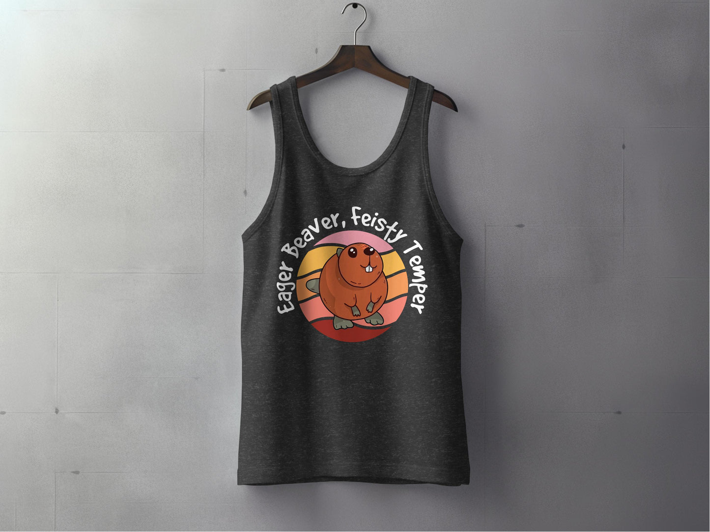 Eager Beaver Feisty Temper Graphic Tank product