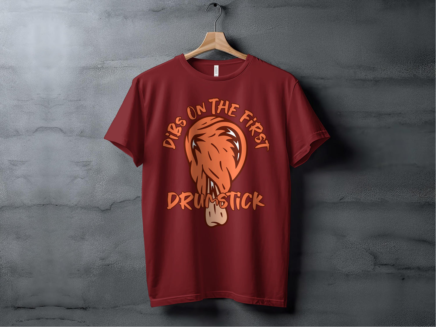 Dibs on the First Drumstick Graphic T-Shirt product type