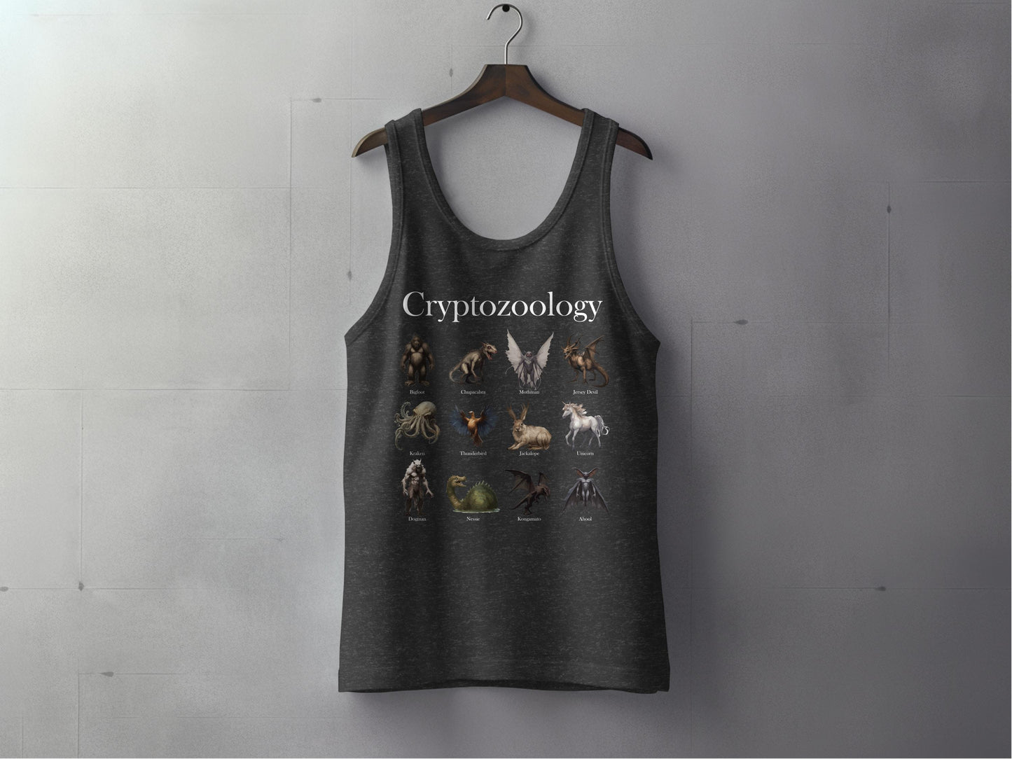 Cryptozoology Creatures Graphic Tank Top product type