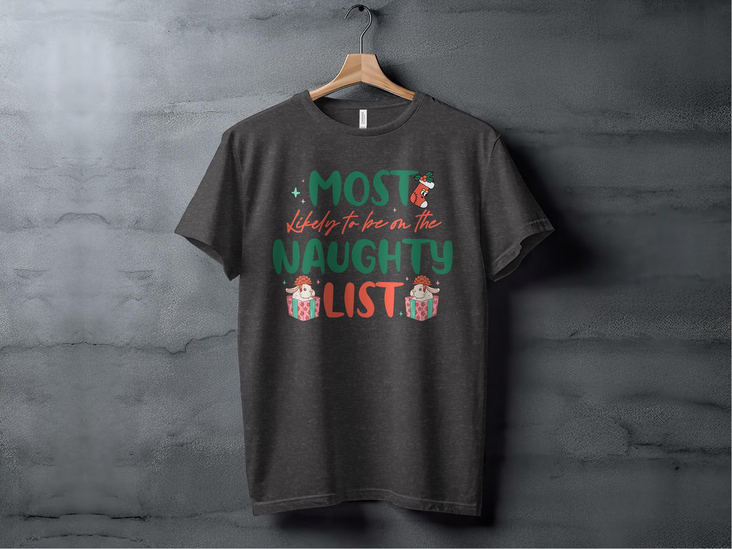 Most Likely to Be on the Naughty List Shirt product