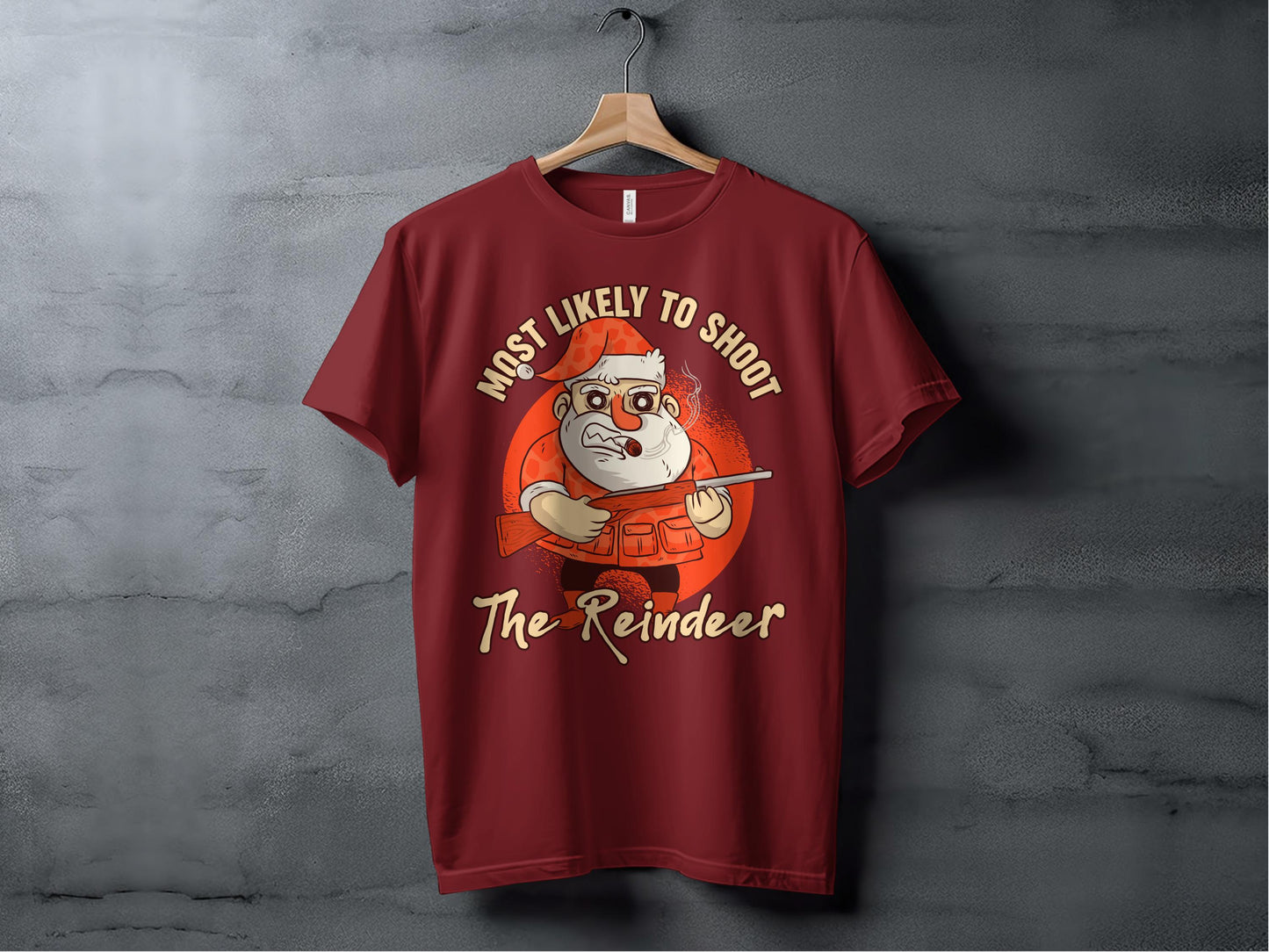 Most Likely to Shoot the Reindeer T-shirt product