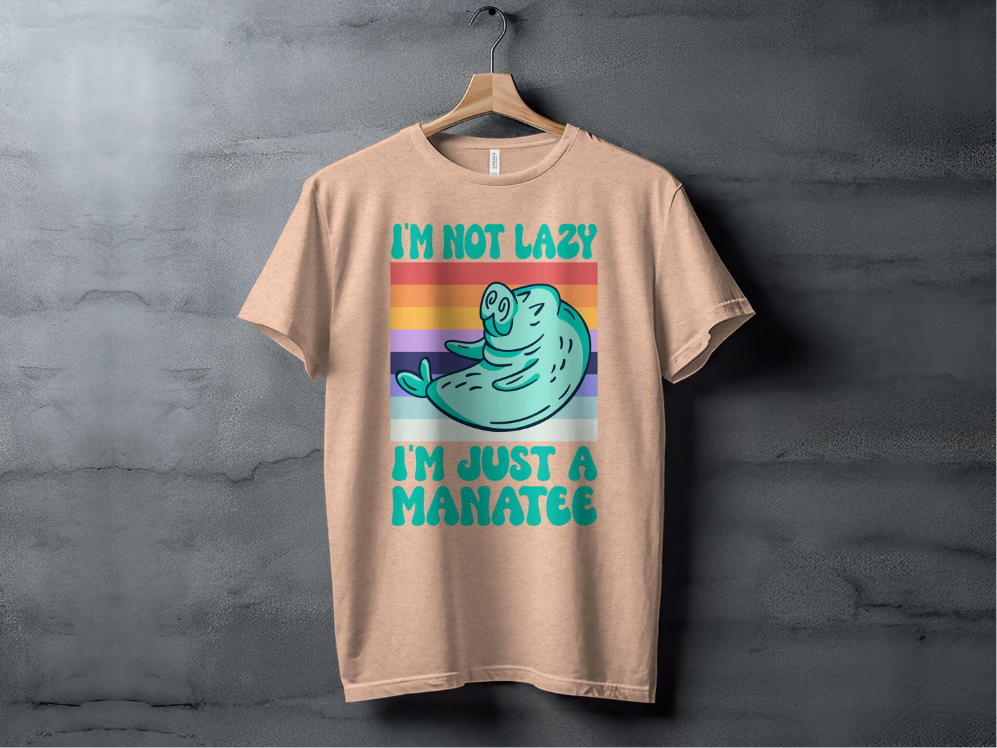 I'm Not Lazy Just A Manatee Graphic Shirt product