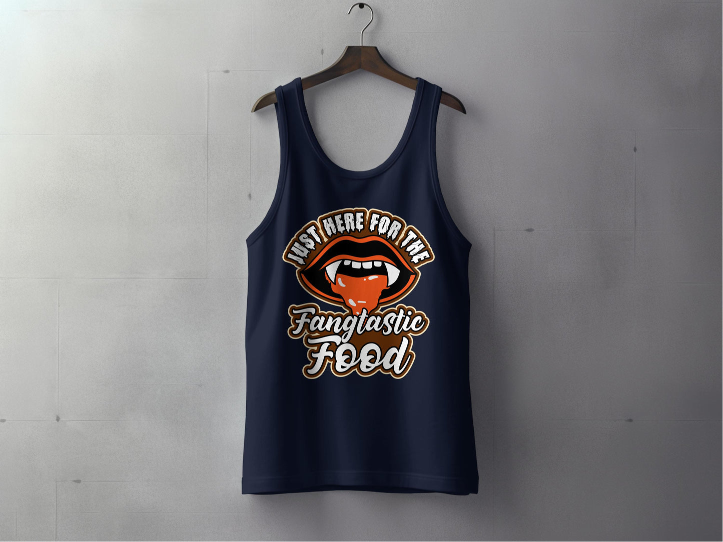 Just Here For The Fangtastic Food Tank Top product