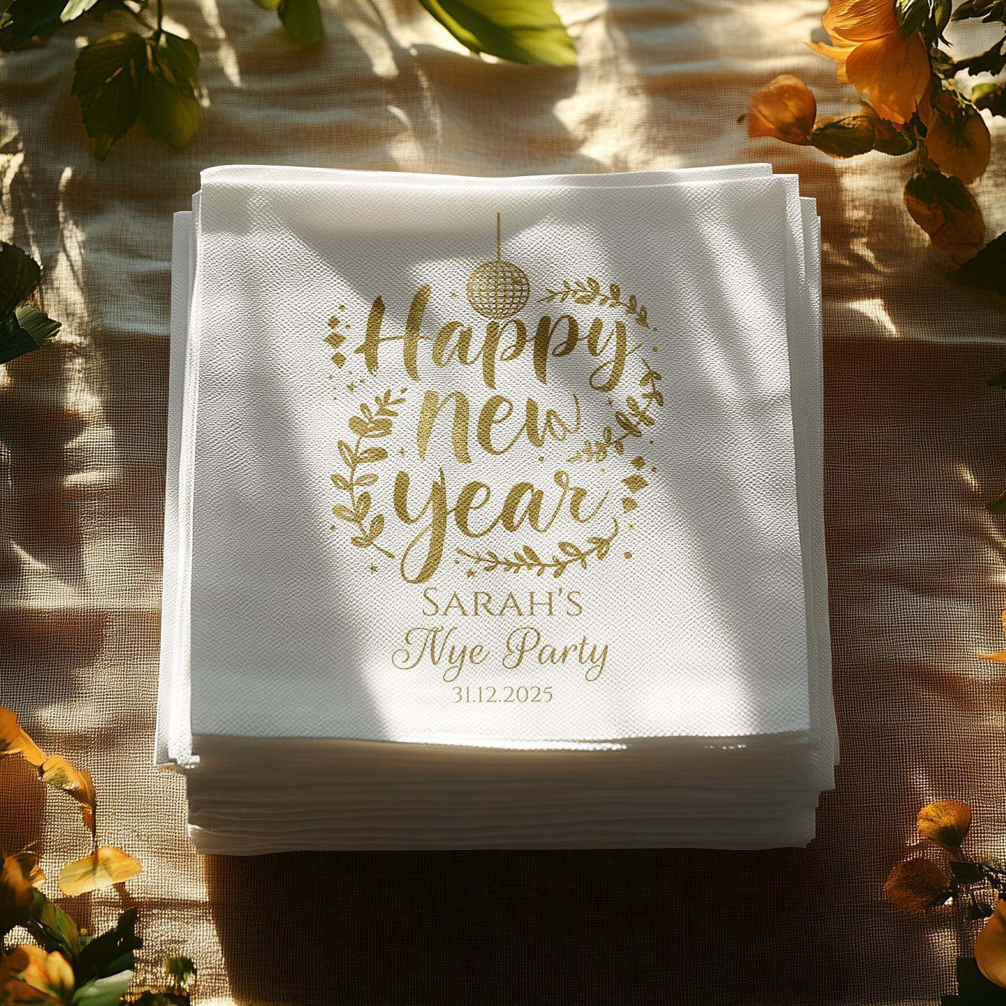 Happy New Year Sarah's Nye Party Event Product