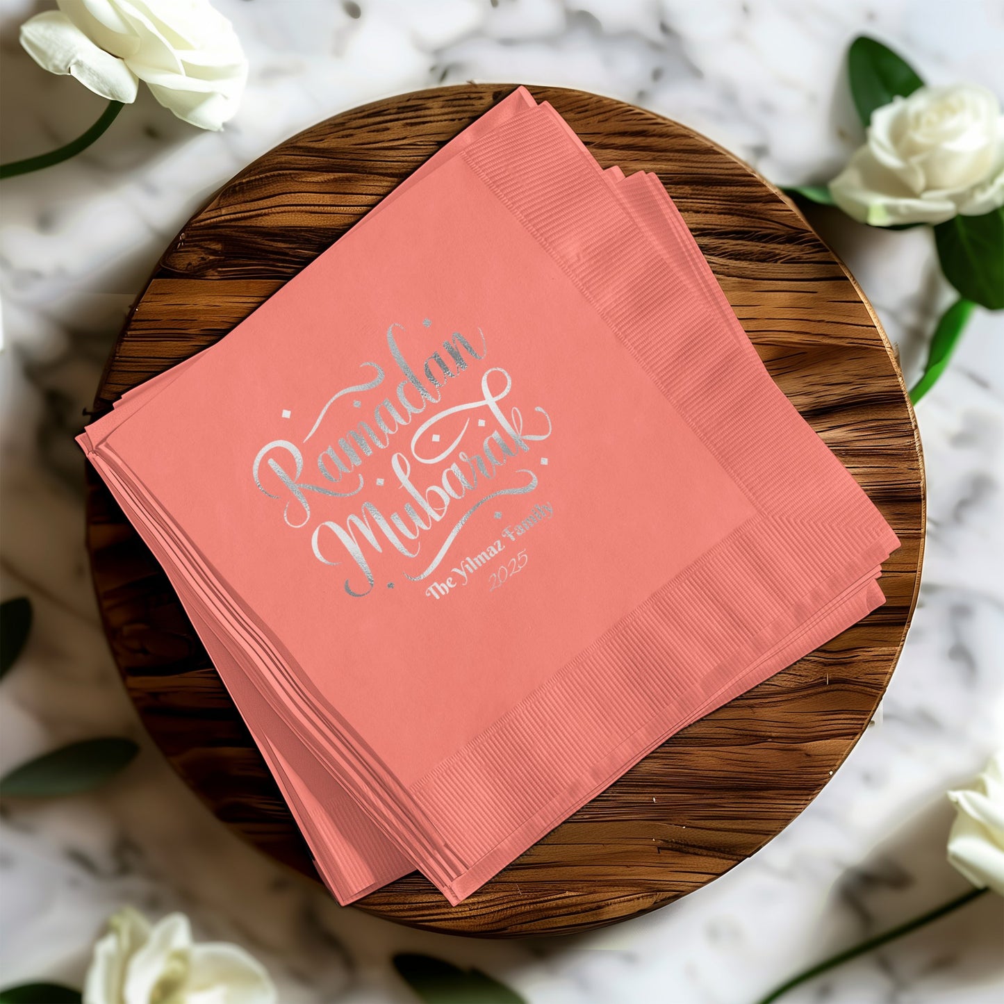 Ramadan Mubarak 2023 Personalized Napkins product type