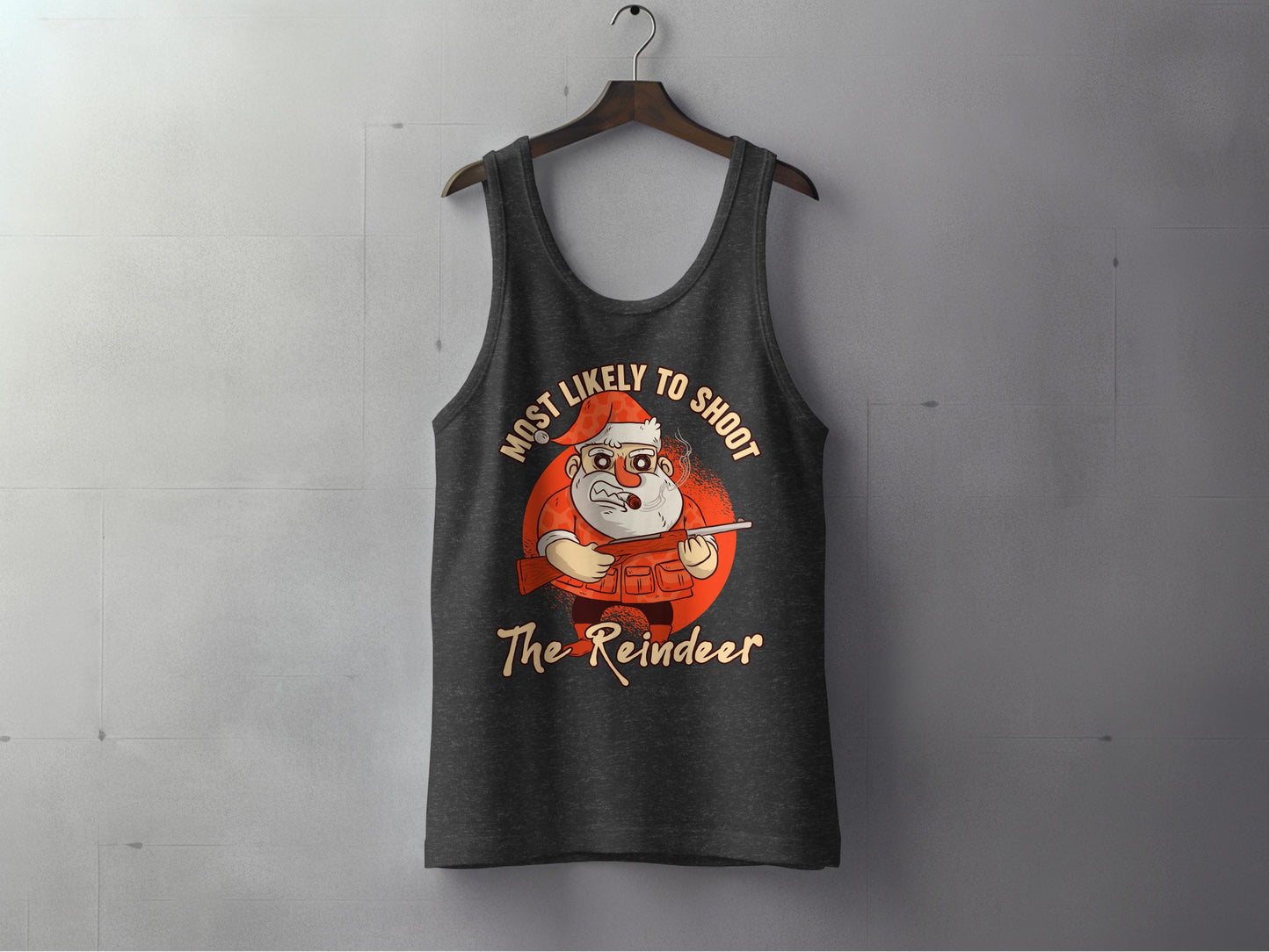 Most Likely To Shoot The Reindeer Tank Top product