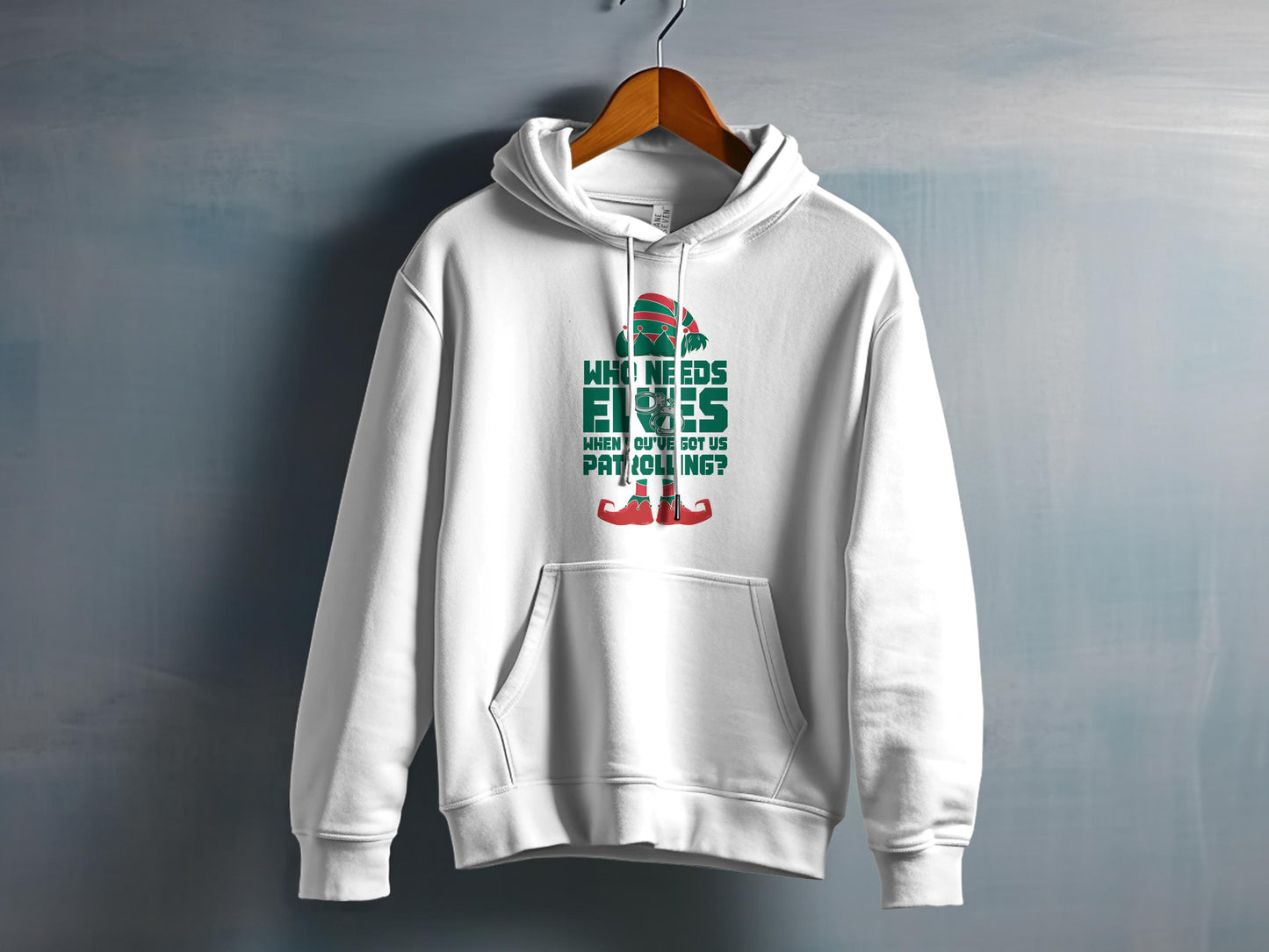 Who Needs Elves When You've Got Us Print Hoodie product