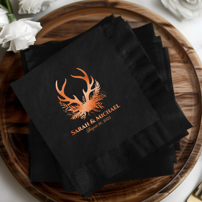 Custom Wedding Date Black Decorative Product