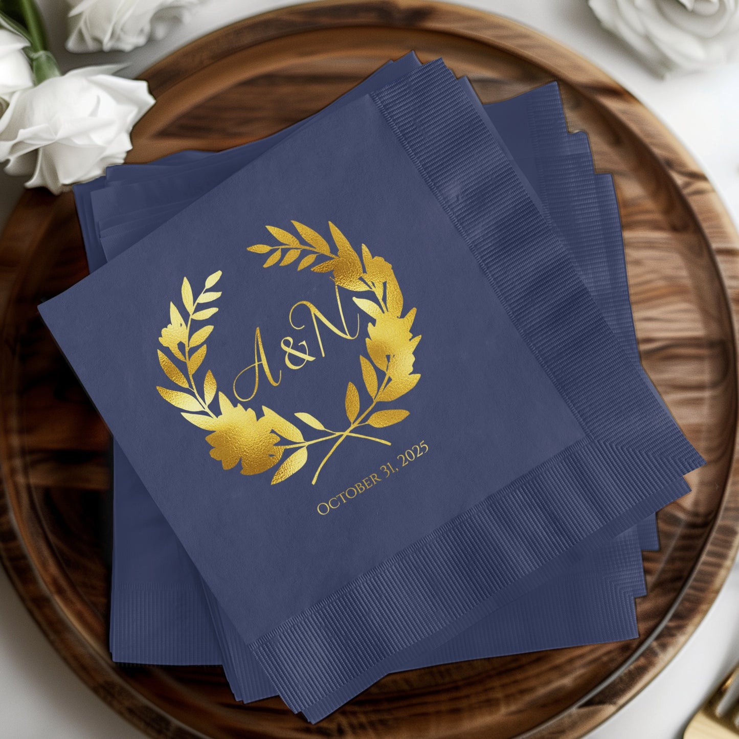 Personalized Elegant Design Napkins for Special Event product