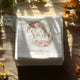 Personalized Wedding Monogram Napkins Elegant product type