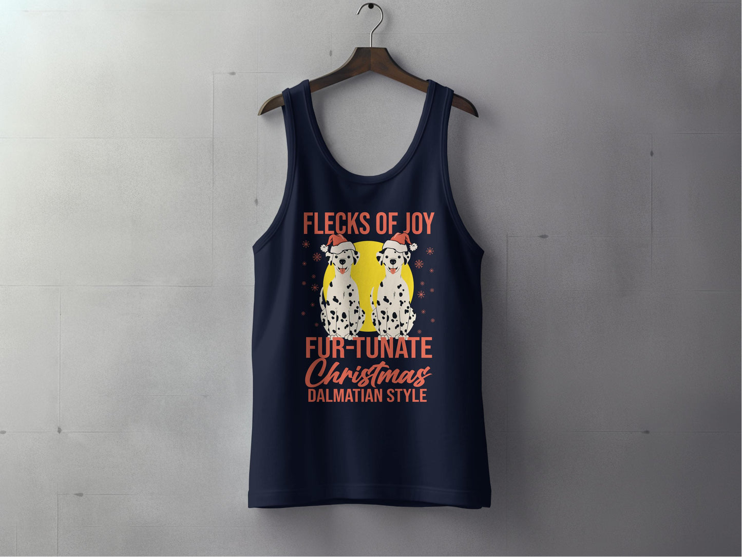 Flecks of Joy Furtunate Christmas Dalmatian Style product type