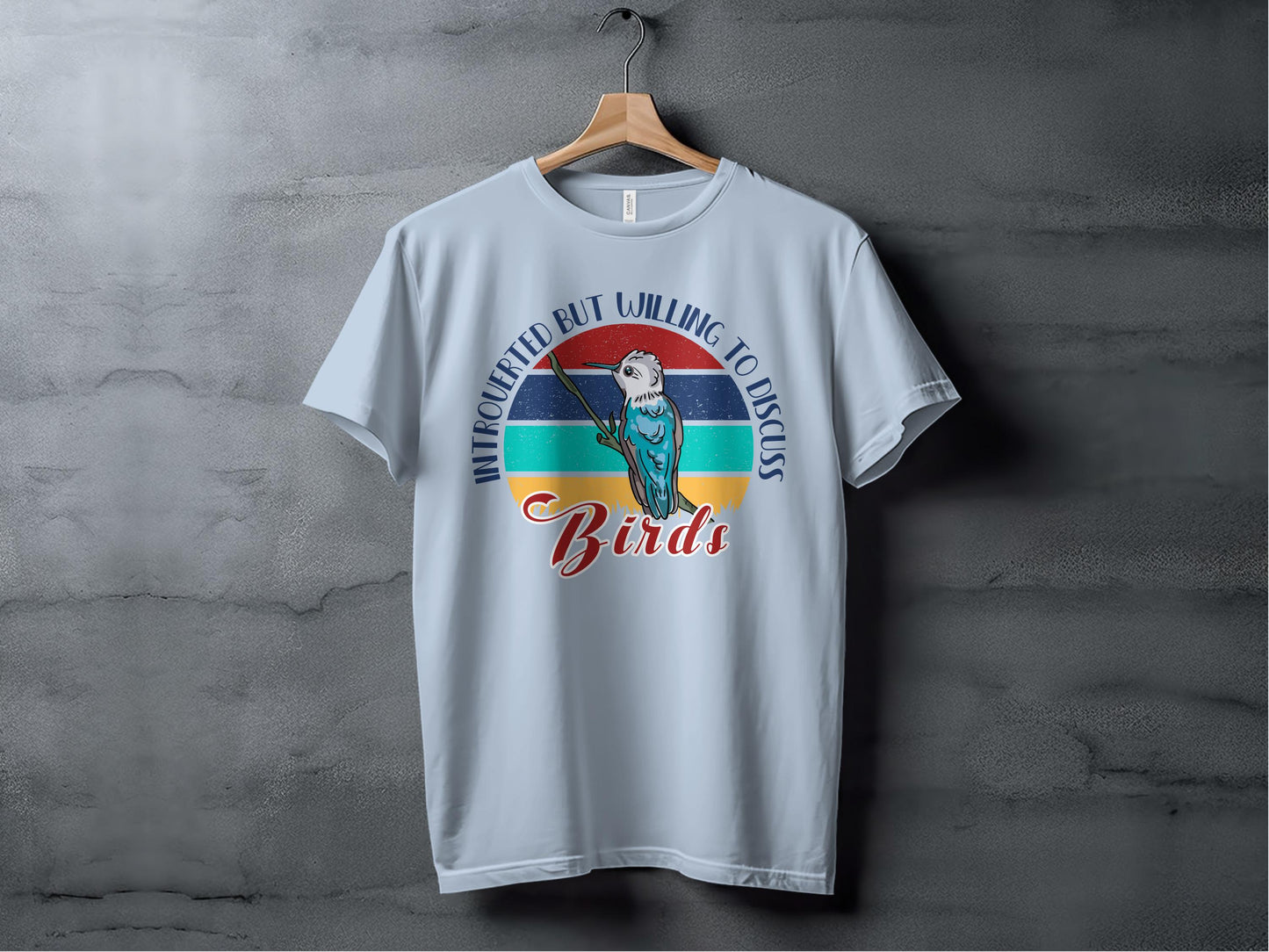 Enthusiastic About Birds Vintage Style T-Shirt Product