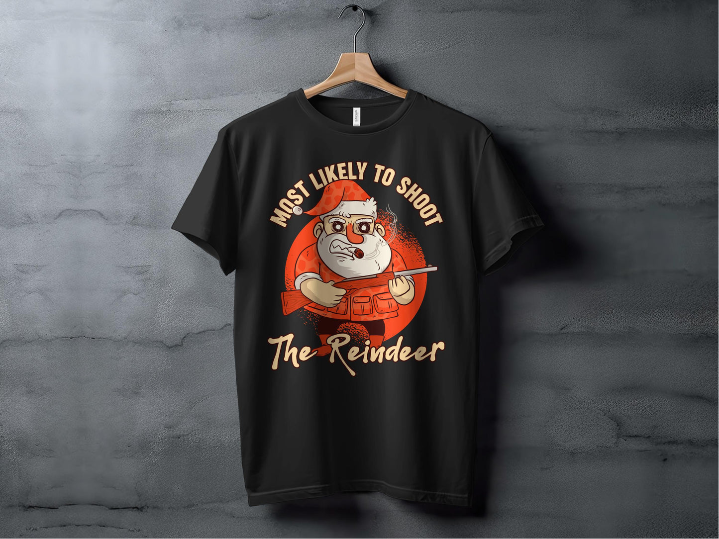 Most Likely To Shoot The Reindeer T-shirt product