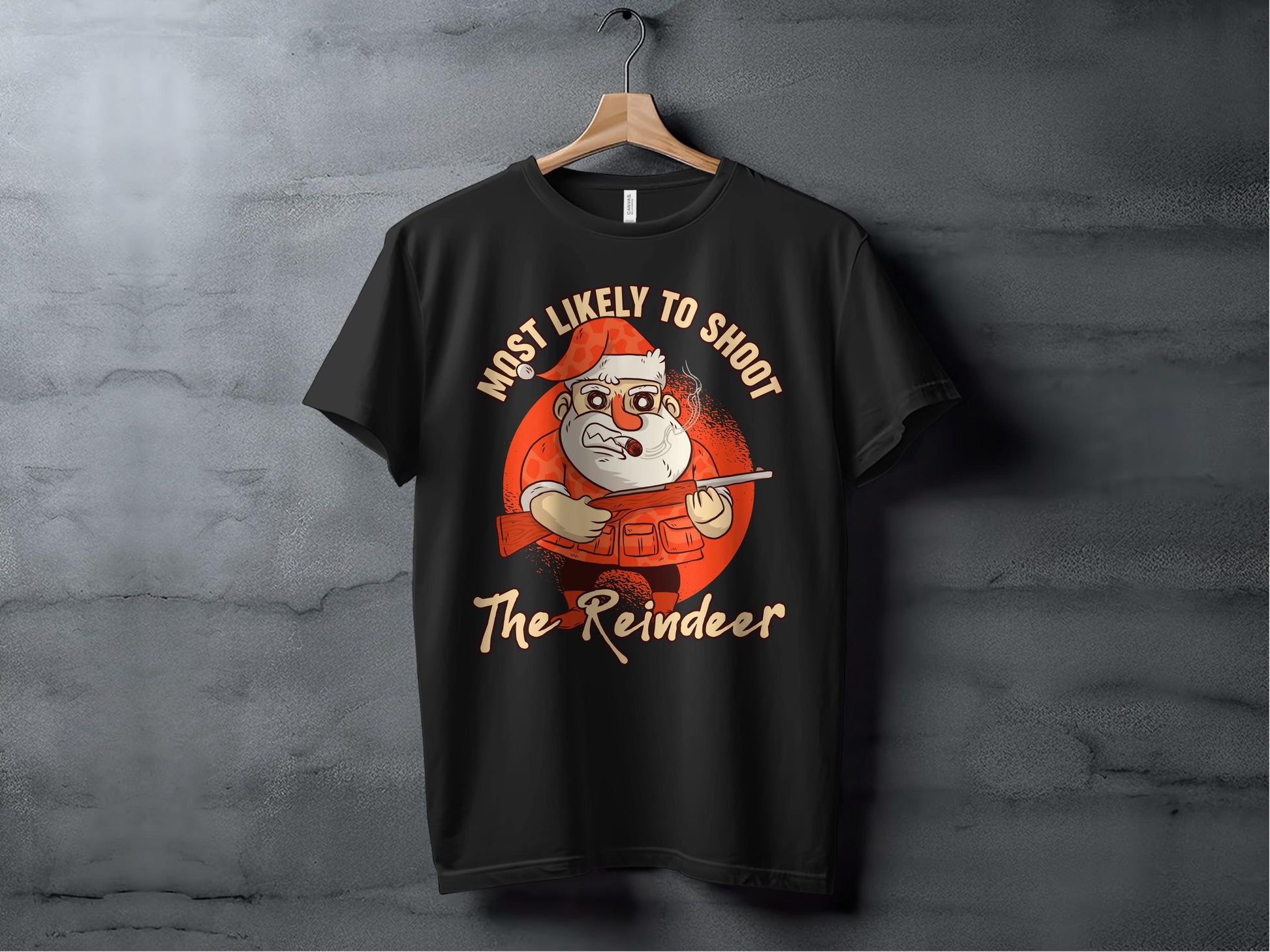 Most Likely To Shoot The Reindeer T-shirt product