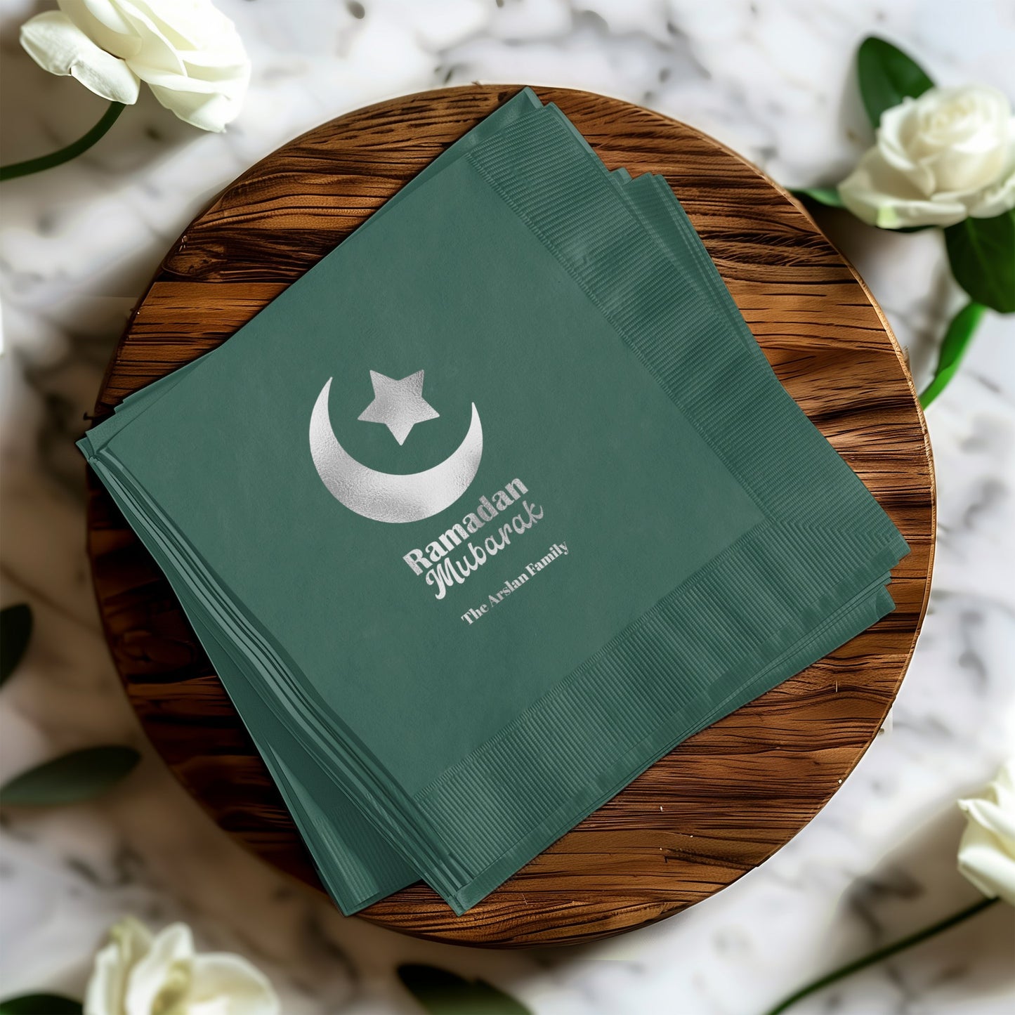 Ramadan Mubarak The Khan Family napkin product