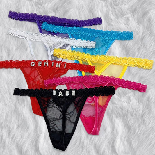 Geschenkkarte für einen individuellen Tanga 