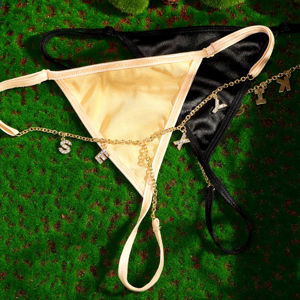 Sexy benutzerdefinierte Tanga verstellbare Größe
