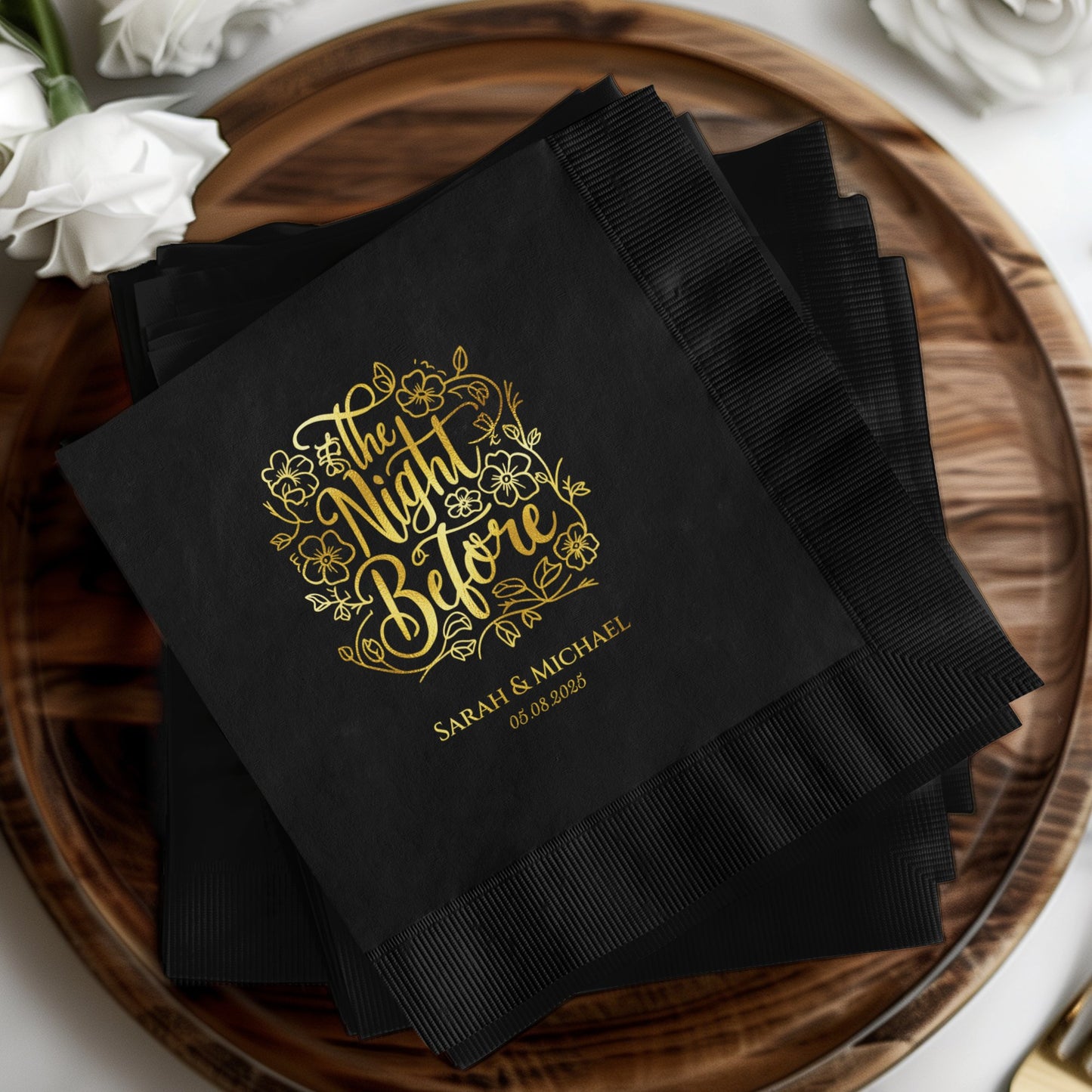 Custom The Night Before Wedding Napkins product