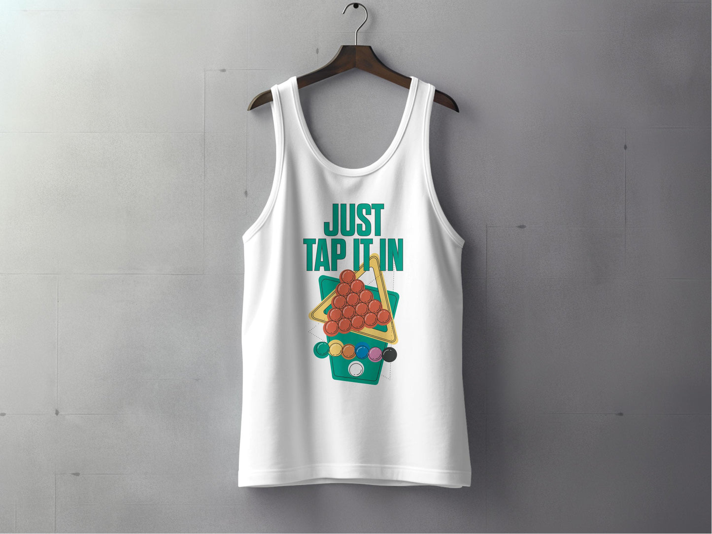 Just Tap It In Billiards Design Tank Top product