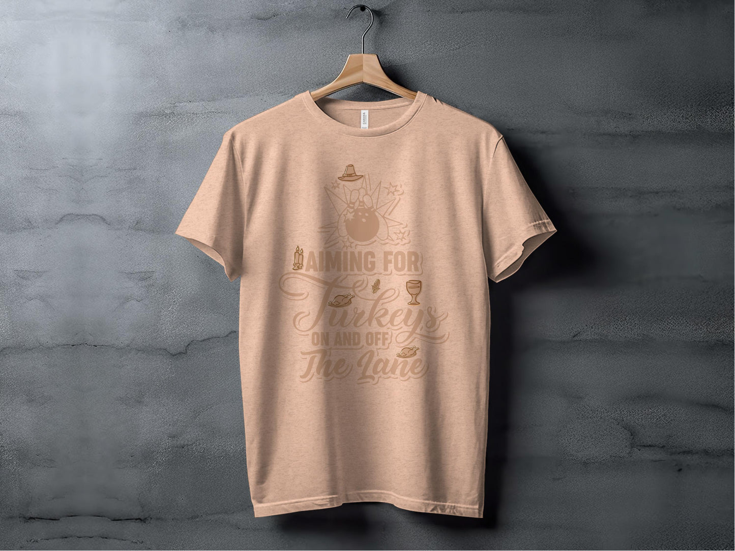 Aiming for Turkey On and Off The Lane T-shirt product
