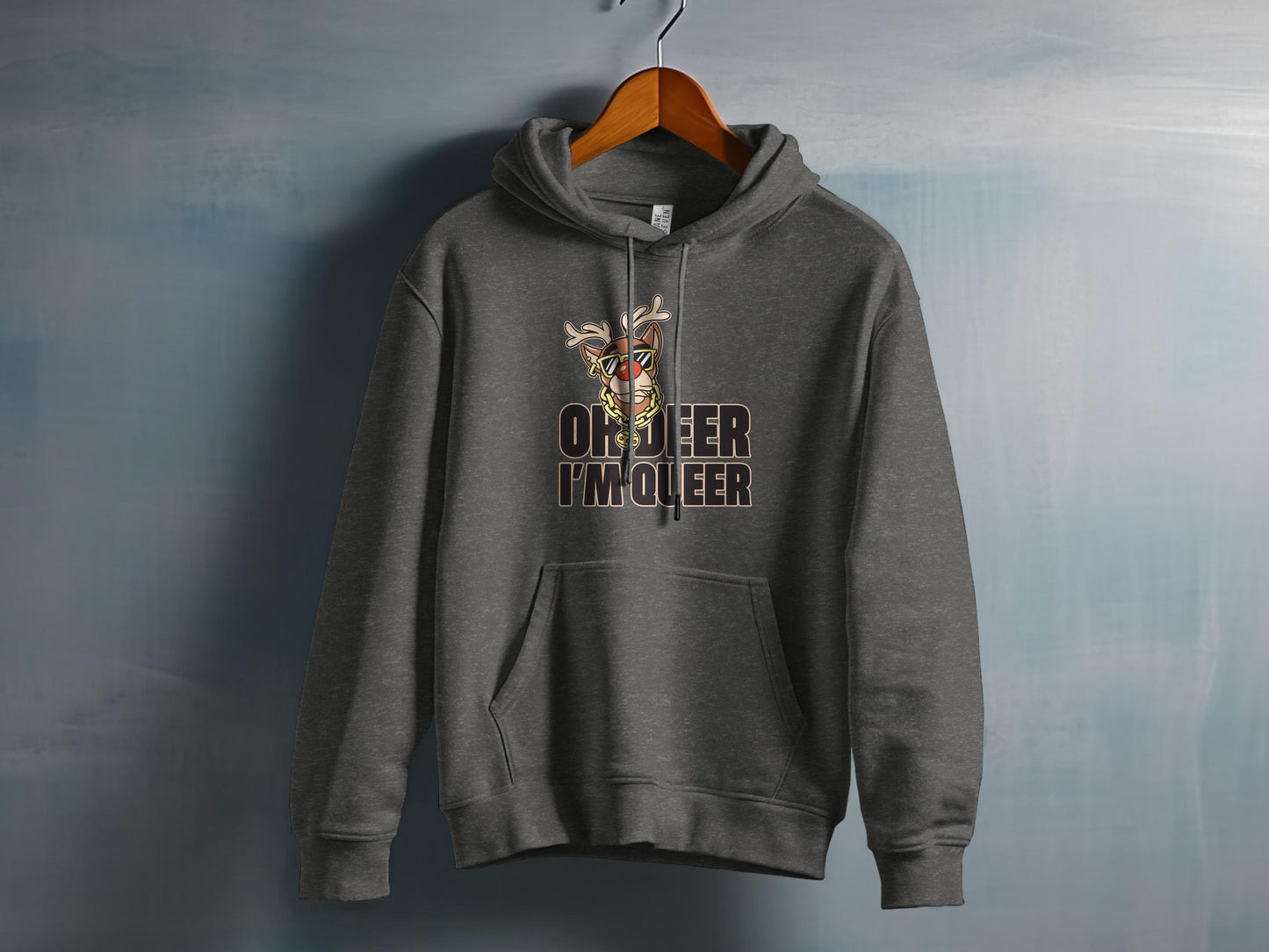 Queer Visible Deer Graphic Hoodie Sweatshirt product