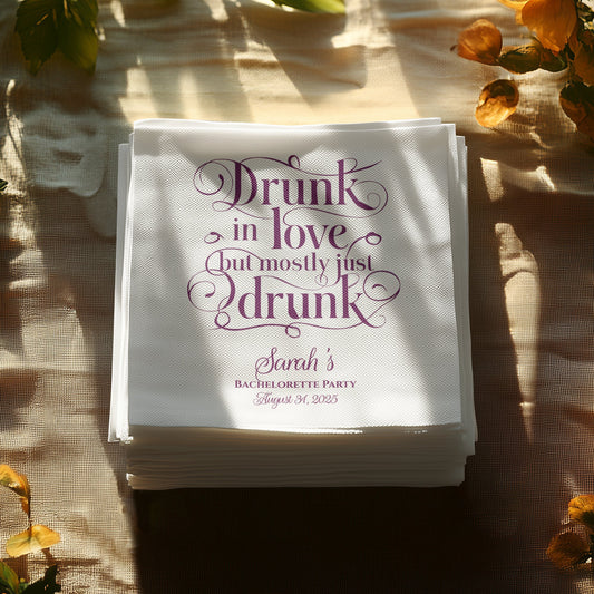 Drunk in Love But Mostly Just Drunk Party Napkin product type