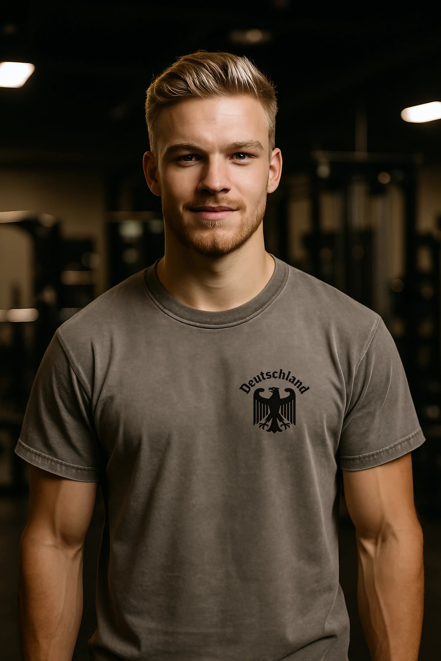 Germania Nation Patriotisches Verwaschenes Unisex T-Shirt