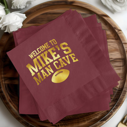 Welcome to Mike's Man Cave Football Theme product