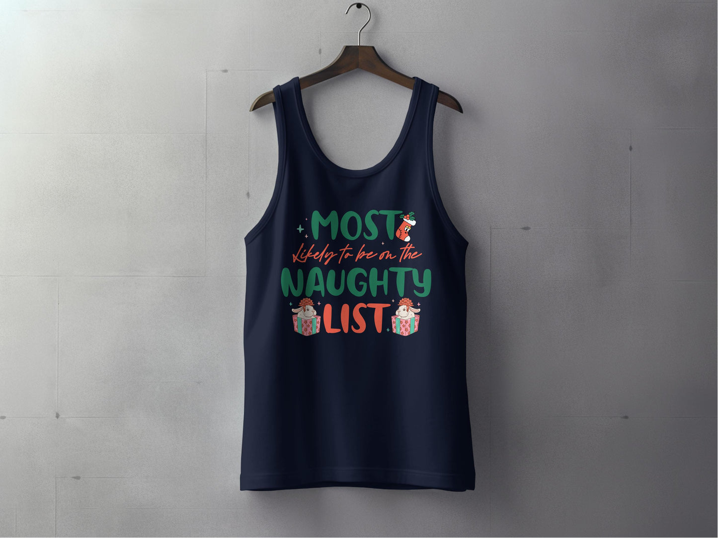 Most Likely to be on the Naughty List Tank Top product