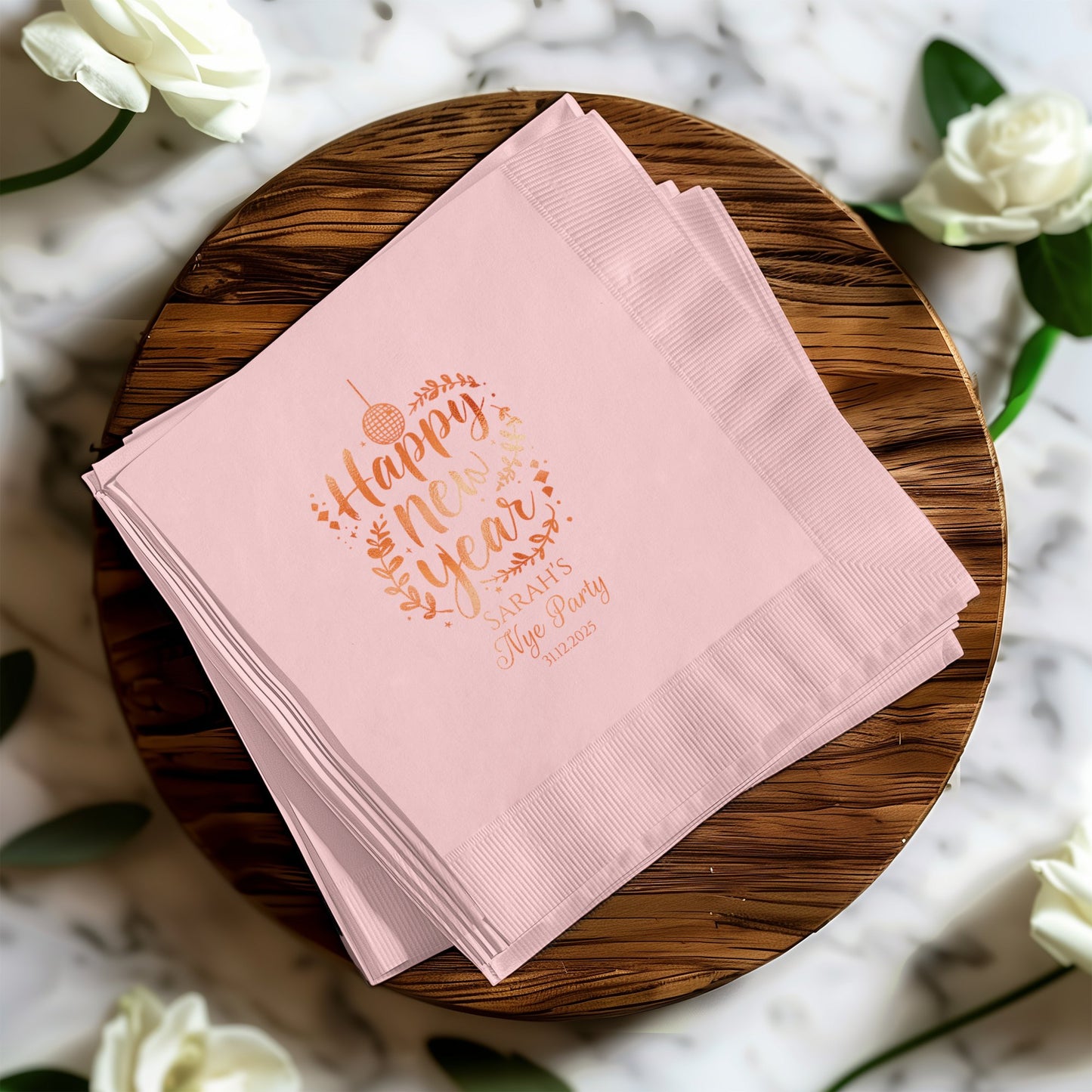 Happy New Year Elegant Party Napkins product