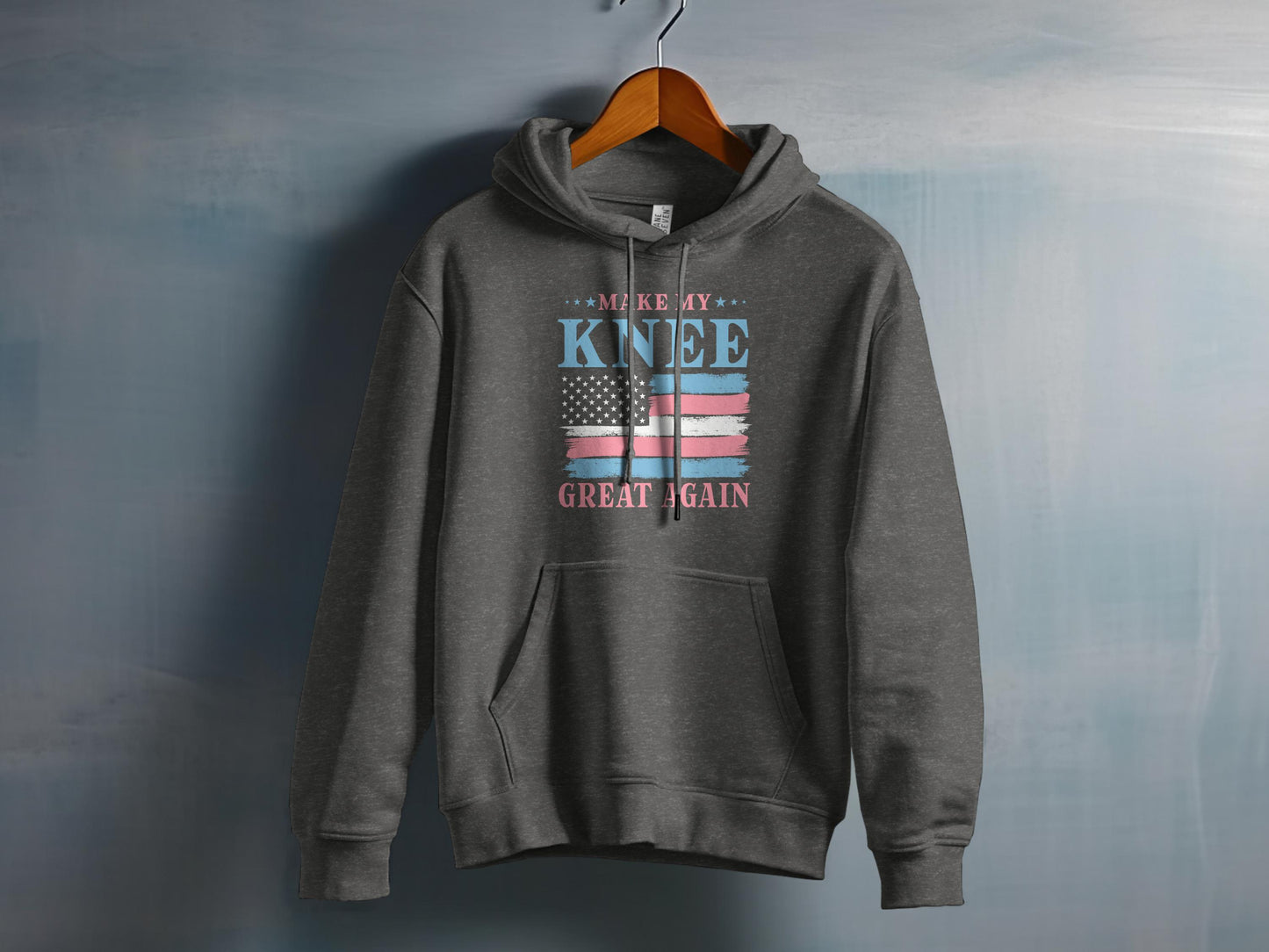 Make My Knee Great Again USA Flag Hoodie product