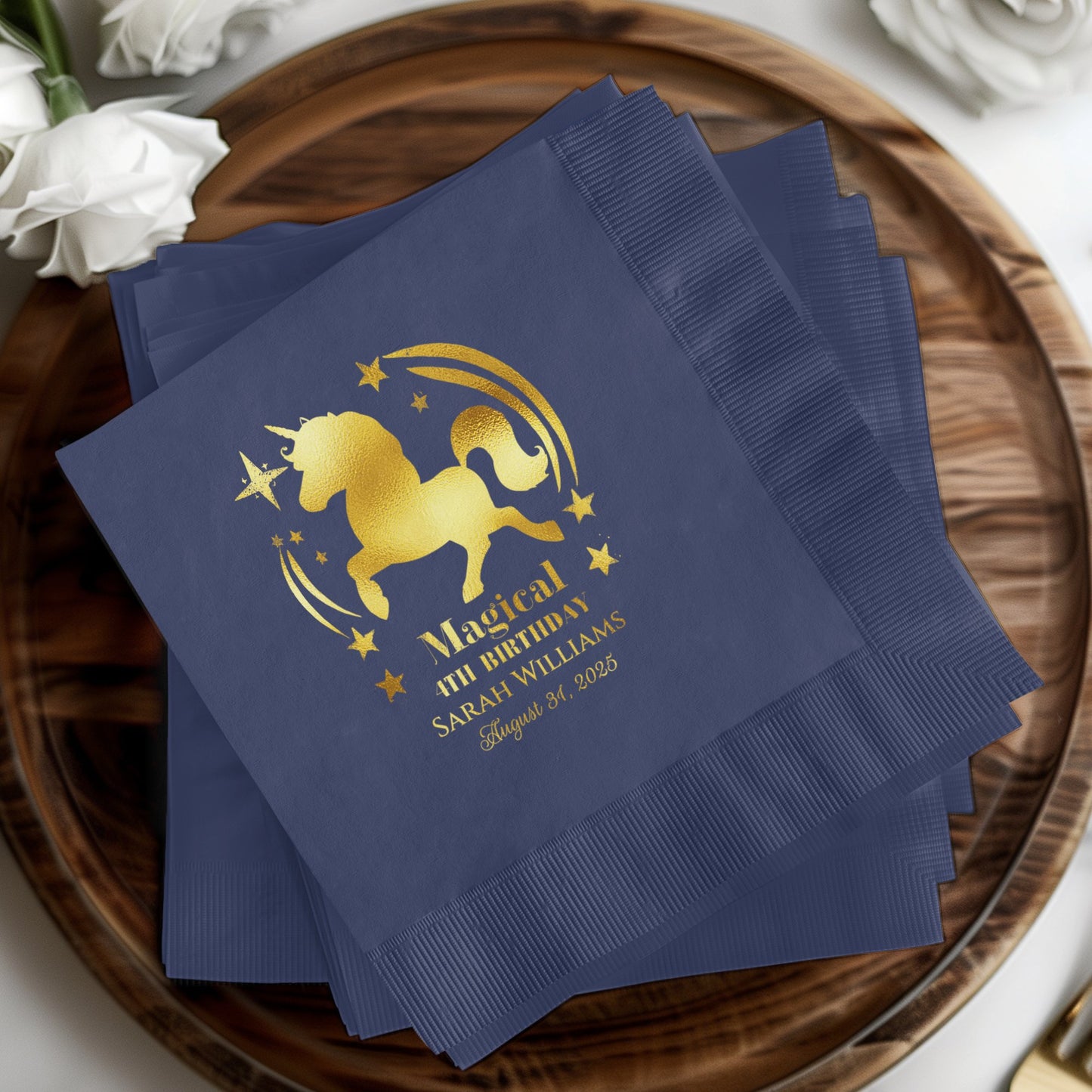 Magical Unicorn Birthday Custom Product