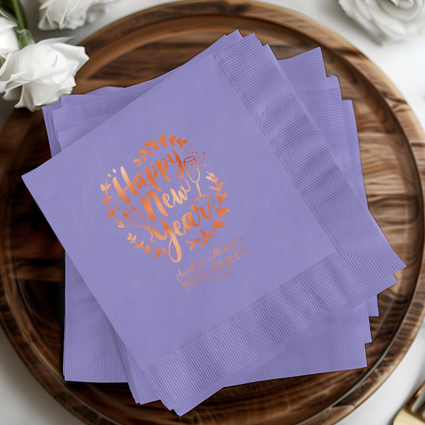 Happy New Year's Party Celebrations Napkins product type