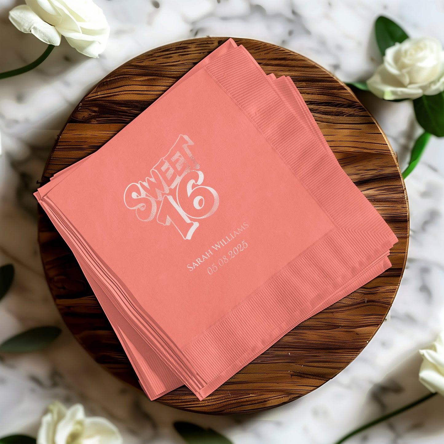 Sweet 16 Personalized Party Napkins product type