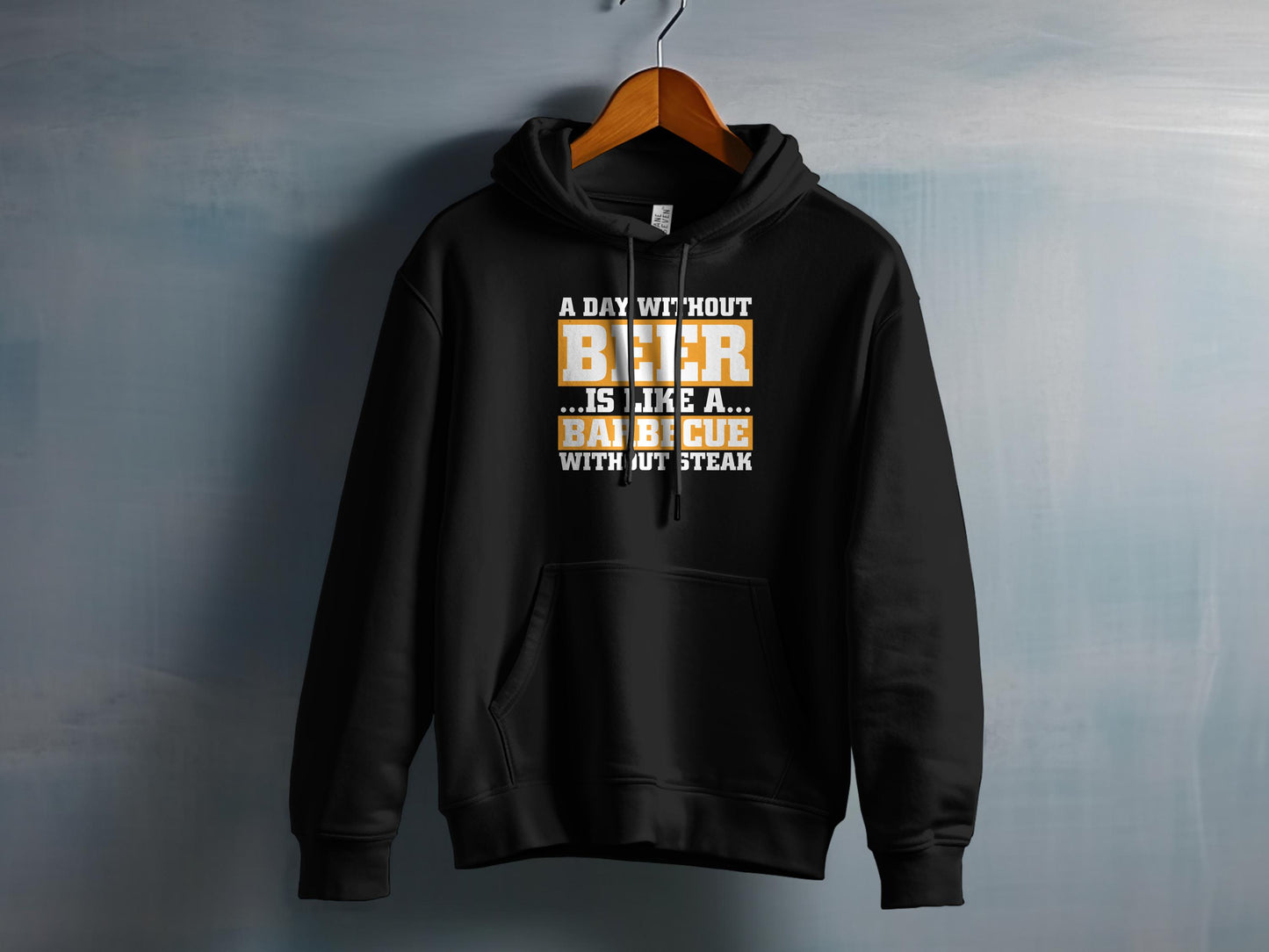 A Day Without Beer Funny Quote Hoodie product