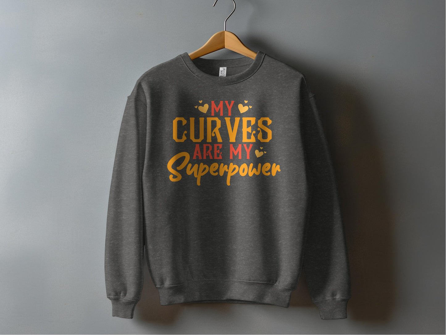 My Curves Are My Superpower Sweatshirt product