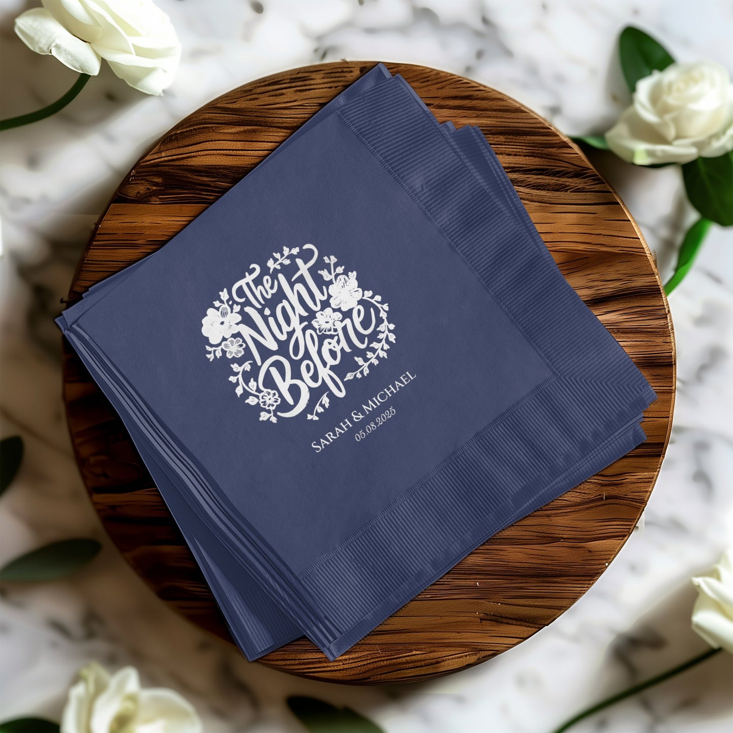 The Night Before Custom Wedding Party Napkin product type