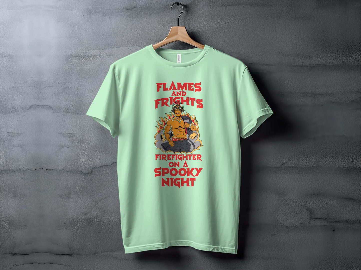 Flames and Frights Firefighter on a Spooky Night product type