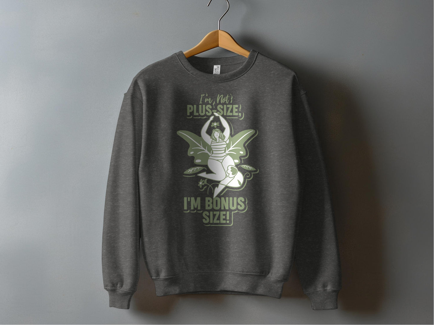 Plus Size I'm Bonus Size Graphic Sweatshirt product