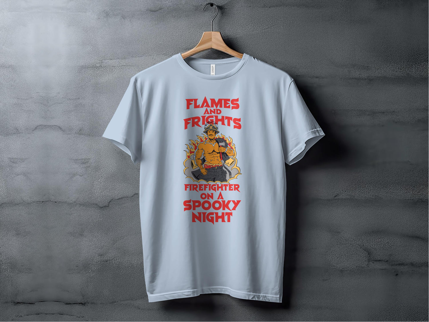 Flames and Frights Firefighter on a Spooky Night product