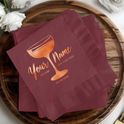 Personalized Event Cocktail Napkins product type