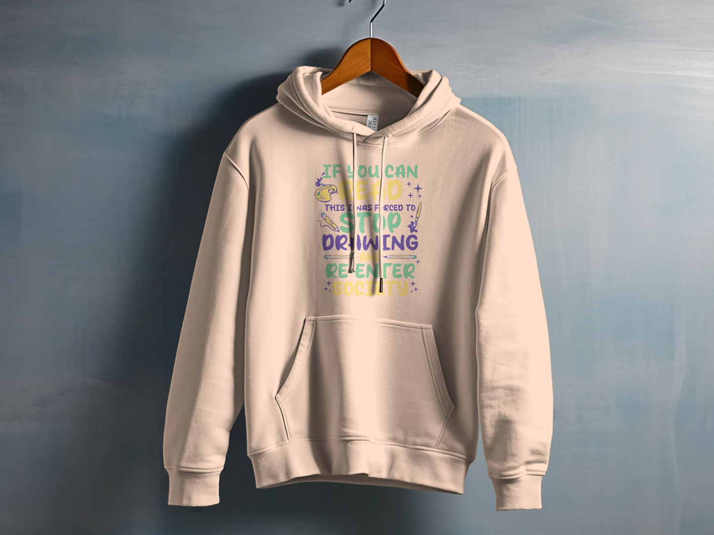 Stop Drawing Re Invent Society Hoodie product