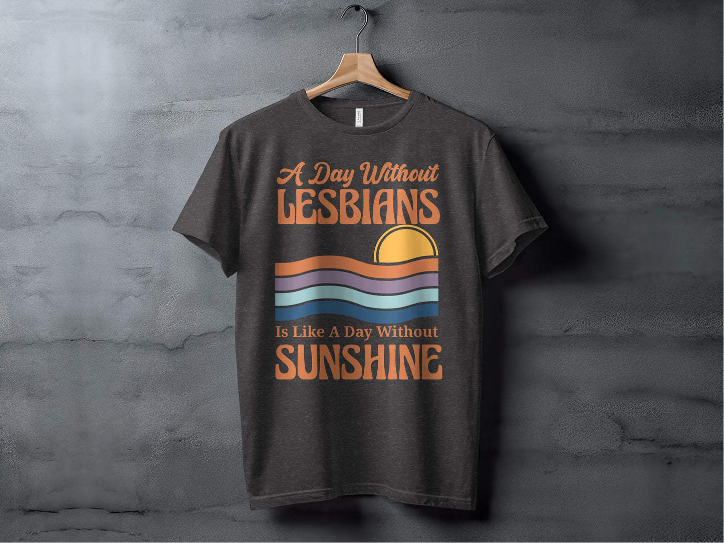A Day Without Lesbians Like Sunshine T-Shirt product type