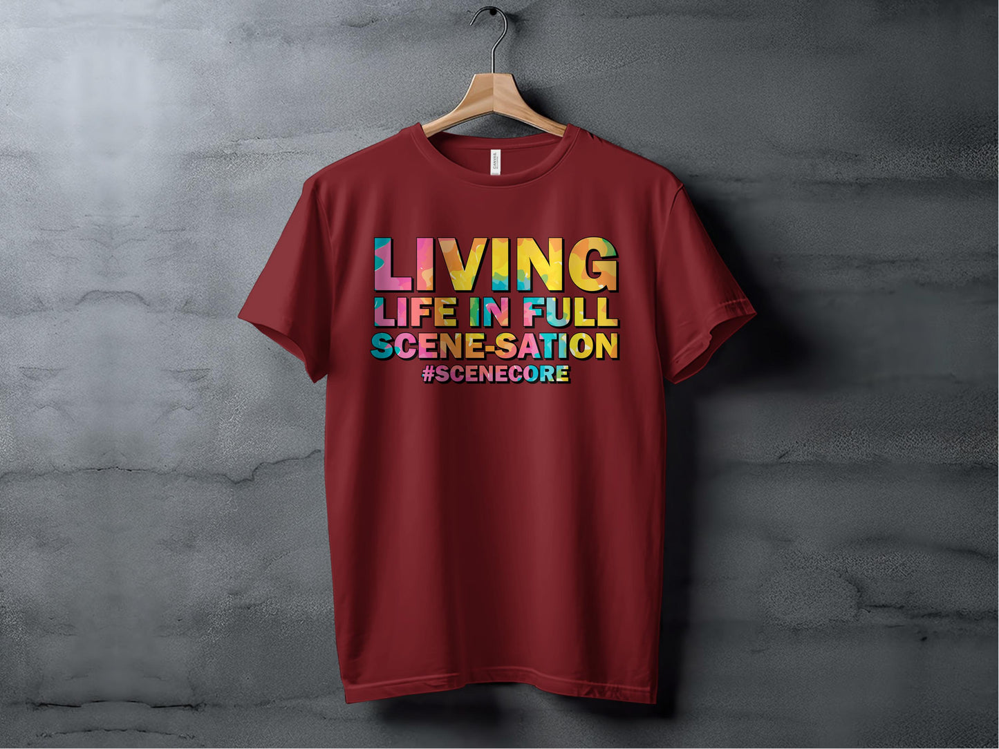 Living Life in Full Scene-sation Graphic T-Shirt product