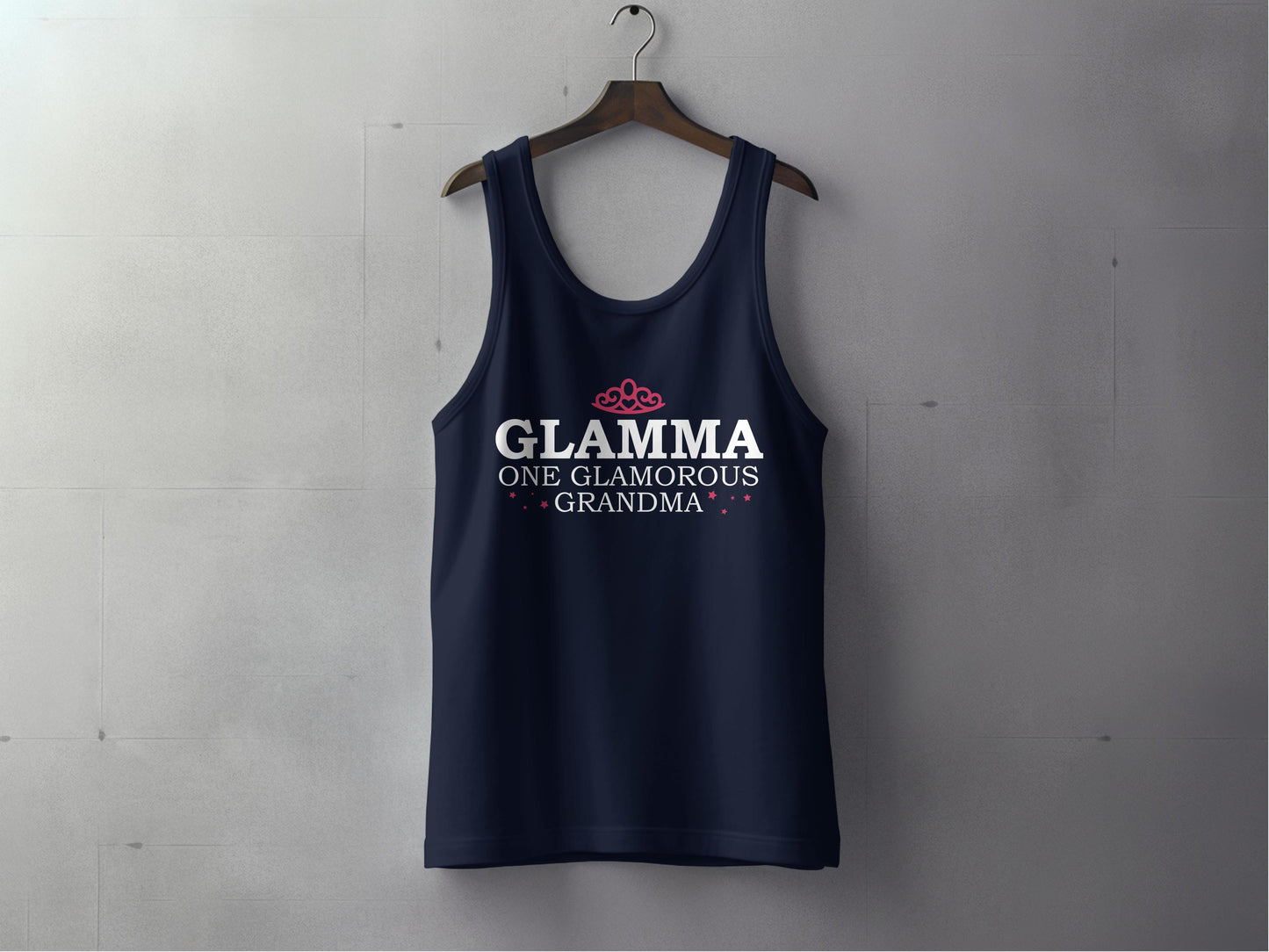 GLAMMA One Glamorous Grandma Printed Tank Top product type