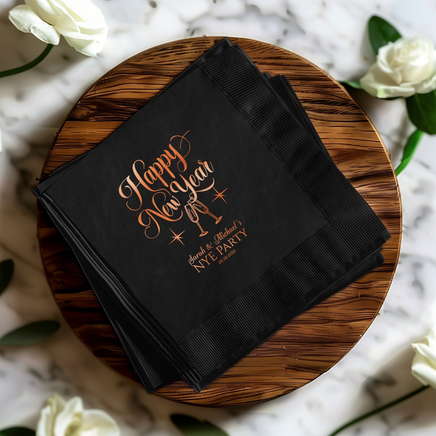 Happy New Year Decorative Napkins for Party product