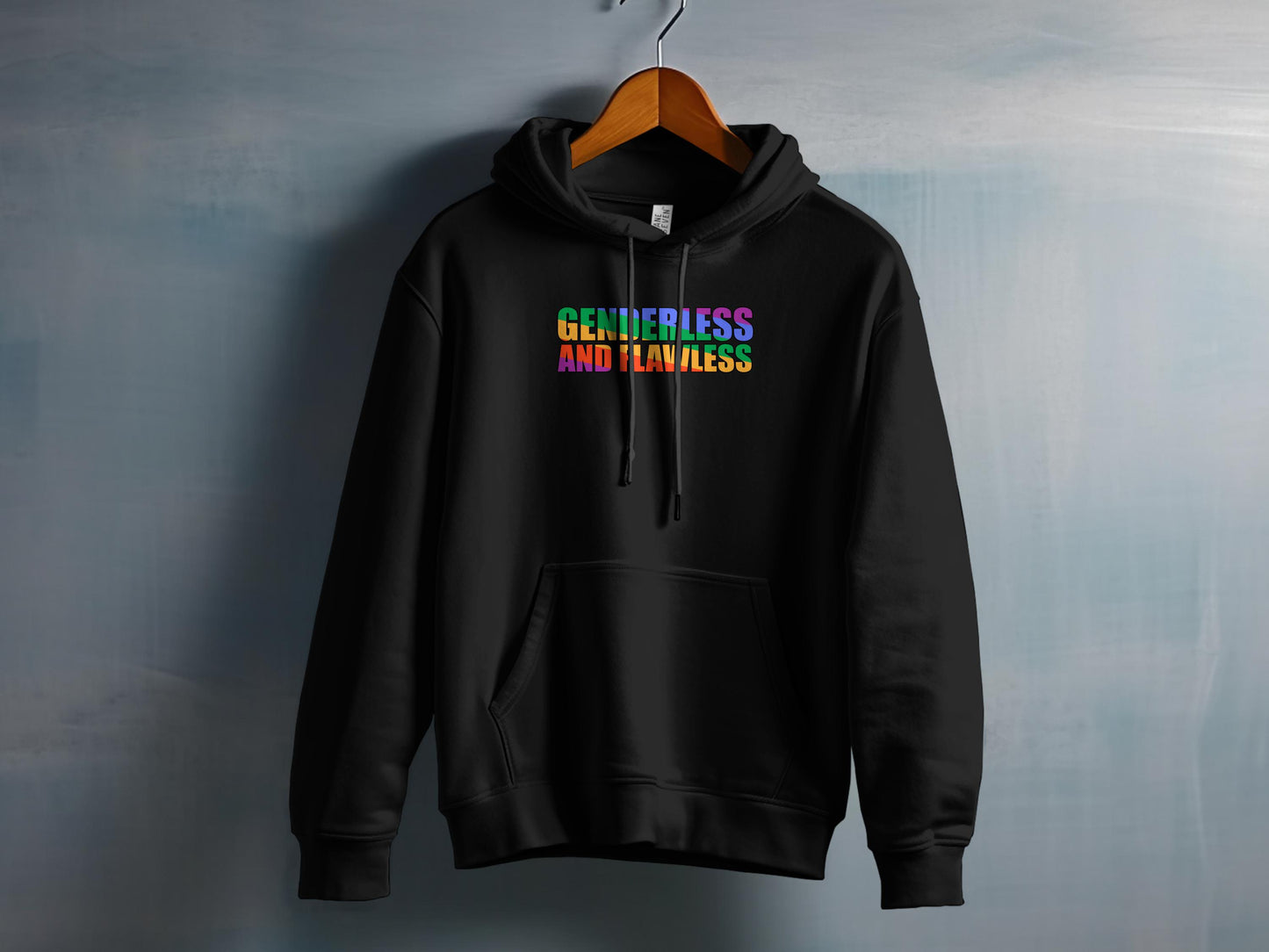 Genderless and Flawless Hoodie product