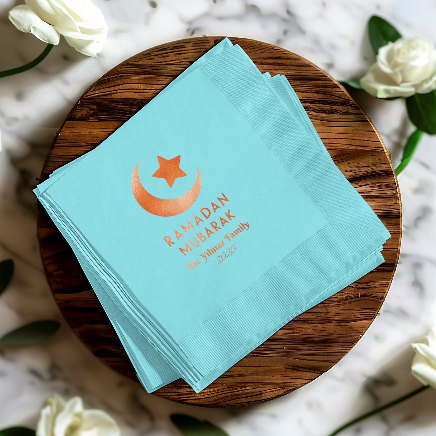 Ramadan Mubarak Personalized Napkins 2023 product type