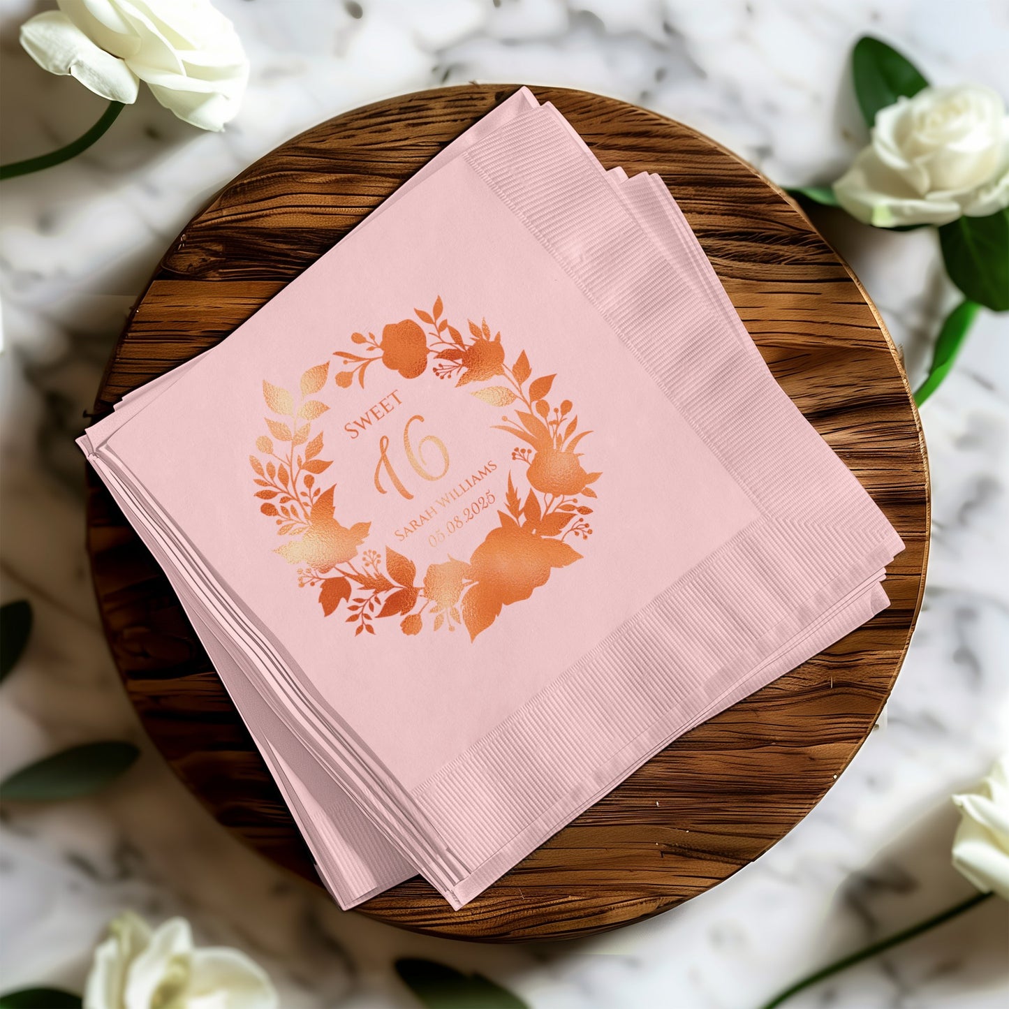 Sweet 16 Personalized Party Napkins product