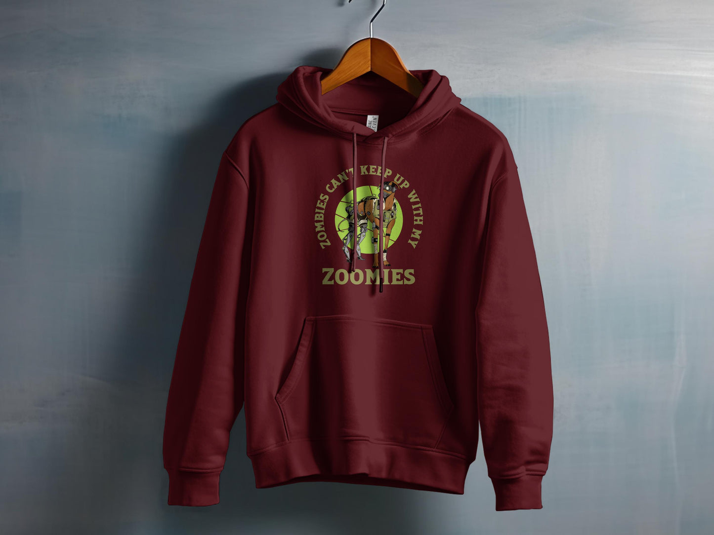 Zombies Can't Keep Up With My Zoomies Hoodie product